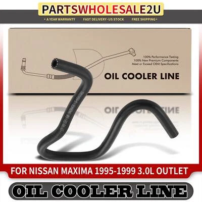 Auto Trans Oil Cooler Hose Assembly for Nissan Maxima 1995 1996 1997 1998 1999 - Image 1 of 4