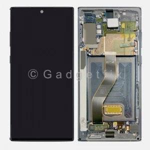 Für Glow Samsung Galaxy Note 10 Plus OLED Display Touchscreen Rahmen Ersatz - Bild 1 von 7