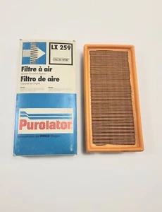 Original Purolator LX259 Air Filters for Caddy I Golf I Jetta I II Scirocco New - Picture 1 of 4