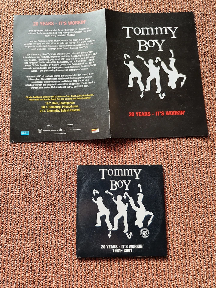 Tommy Boy * 20 Years * Promo CD * Mit Flyer *  - Bild 1 von 1