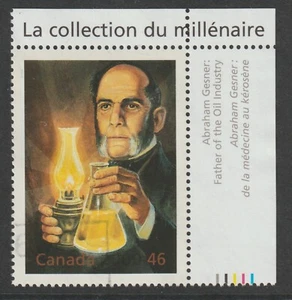 CANADA 2000 Millennium Collection #1832b – 15 Fathers of Invention (Gesner)-Used - Picture 1 of 2