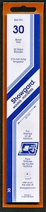 Showgard Stamp Mount Size 30/215 mm - BLACK - Pack of 22 (30x215 30mm) STRIP - Picture 1 of 2