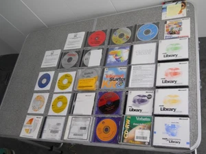 Lot VINTAGE COMPUTER SOFTWARE CD /CD-ROM DISCS ie Microsoft, Anti virus - Picture 1 of 6