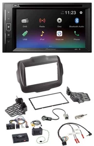 Pioneer Bluetooth Lenkrad USB 2DIN DAB DVD Autoradio für Jeep Renegade ab 2015 - Bild 1 von 10