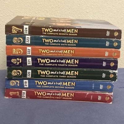 TWO and A Half MEN DVDs Seasons 1-7 - Image 1 of 4
