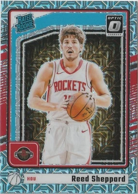 Reed Sheppard 2024-25 Donruss Optic Rookie International Mojo #255 Baloncesto Foto 1 de 2