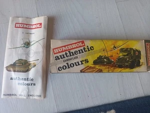 12x Vintage Humbrol Colores Militares/Esmalte - Años 70 Para Modelos Airfix Leer - Imagen 1 de 7