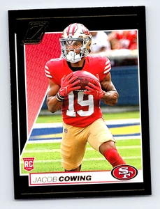 2024 Panini Zenith Football Jacob Cowing #136 Black RC - Picture 1 of 3