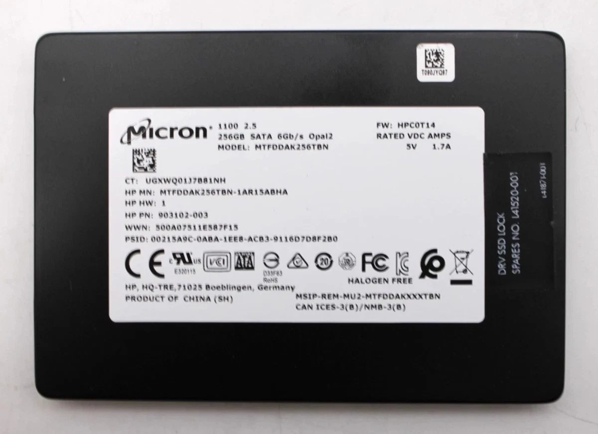 Micron 256 GB Solid State Drives for sale | eBay