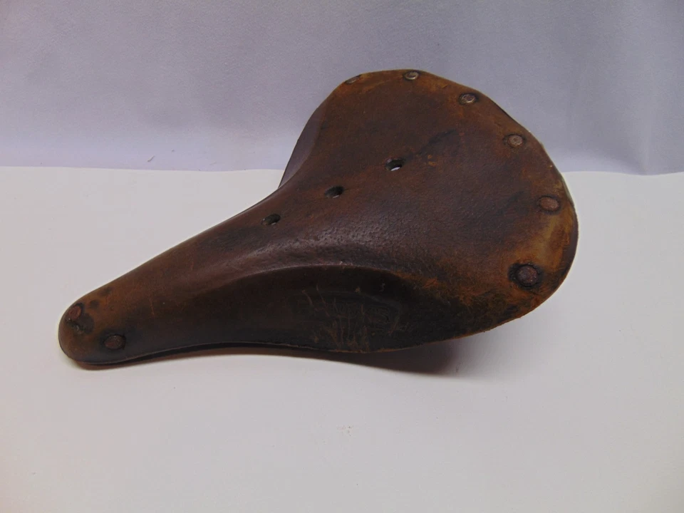 Brooks B72 Cuero Bicicleta Sillín Asiento Marrón/Miel Color De Inglaterra 11" x 8.25 Foto 1 de 4