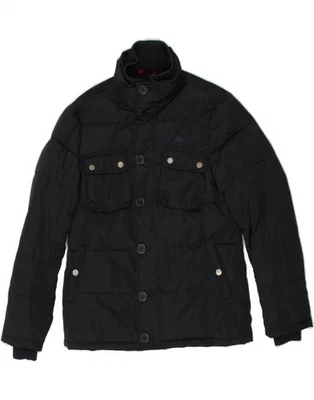 KAPPA Mens Padded Jacket UK 36 Small Navy Blue Polyester BU82 - Image 1 of 3