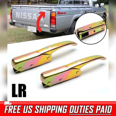 Handle Tailgate Brass LR For Nissan Datsun D21 Pathfinder 1987-1996 Pickup - Image 1 of 4