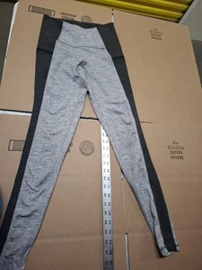 Champion Women’s Light Dark Gray Athletic Side Pocket Activewear Leggings Size S - Picture 1 of 5