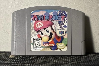 Mario Party (Nintendo 64, 1999) - Cleaned & Tested, Authentic - Image 1 of 4