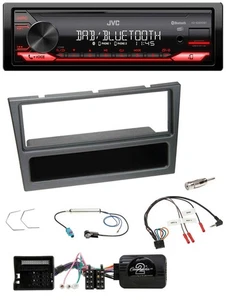 JVC Bluetooth USB DAB Lenkrad Autoradio für Opel Corsa C Meriva Vectra C Tigra c - Bild 1 von 11