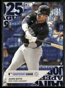 2025 Topps Juan Soto New York Yankees Training Grounds - Picture 1 of 2