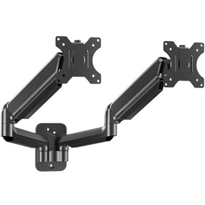 Dual Monitor Wall Mount for 2 Max 32 Inch Computer Screen, Fully Adjustable G... - Picture 1 of 9