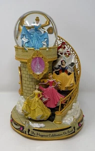Disney Princess Club Die glücklichste Feier der Welt Spieluhr Schneekugel - Bild 1 von 5