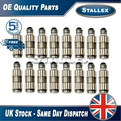 Fits Peugeot Citro�n Ford DS Volvo 16x Tappet Lifters Stallex 1146061 - Image 1 of 4