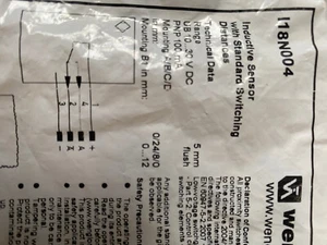 Wenglor  I18N004 Inductiver Sensor - Bild 1 von 5