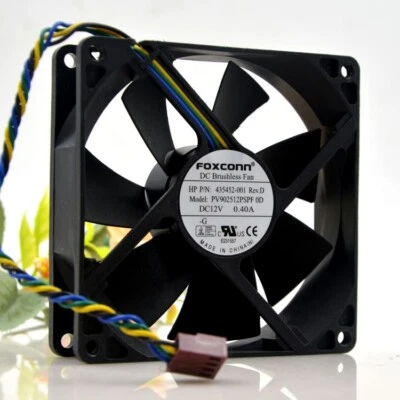 1 pcs  FOXCONN Fan PV902512PSPF 0D  DC12V 0.40A 9025 9CM 4 pin  cooling fan - Image 1 of 3