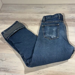 RedHead Brand Co Flannel Lined Jeans Mens 30x30 (Fits 29x28) Blue Classic Fit - Picture 1 of 12