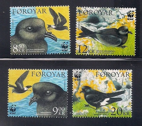 Faroe Is. 2005  Sc # 458-61   WWF  MNH   (43808) Cover