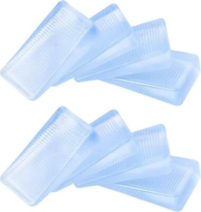 8 Stück gummiartige klare Tischscheiben, Level Wedge für Heimwerker, Tischscheiben, - Bild 1 von 4