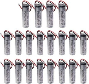 20X ER6V/3.6V 2Ah Battery For R88A-BAT01G PLC Backup battery ER6V battery - Picture 1 of 6
