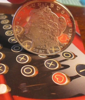1887 Morgan Silver Dollar -BU,  DMPL, Cameo Frost, Reflective Field 4500-3 - Image 1 of 4