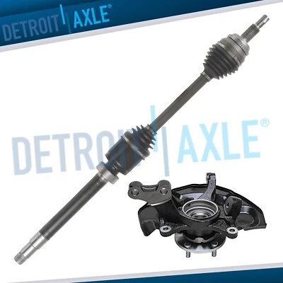 Front Right Steering Knuckle Wheel Hub Bearing CV Axle Shaft for Toyota Avalon - Image 1 of 4