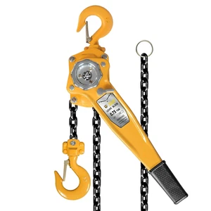 Manual Lever Chain Hoist, G80 Galvanized Carbon Steel with Weston Double-Pawl Br - Picture 1 of 9
