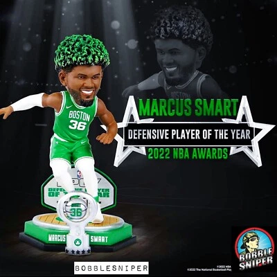 MARCUS SMART Boston Celtics Defensive Player of The Year NBA Bobblehead - Image 1 of 4