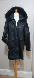 Genuine Leather 3/4 Jacket Size Med RRP £385.00. - Picture 1 of 12