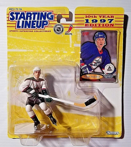 New Kenner Hasbro 1997 Starting Lineup NHLPA Keith Tkachuk Phoenix Coyotes Cover