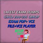 Cisco 200-201 CBROP Exam in PDF, VCE JANUARY updated! 409 Questions Answers