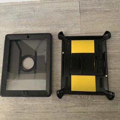 OtterBox Defender 系列保护壳+支架替换件适用于 iPad 2、3、4 - 黑色 — 第 1/4 张图片