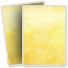 2 x Vinyl Stickers 7x10cm - Yellow Fabric Sunshine Art Print  #12345