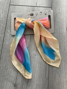 PRIMARK MULTI-COLOURED HEAD/NECK SCARF..BRAND NEW..SUMMER/HOLIDAYS - Picture 1 of 4