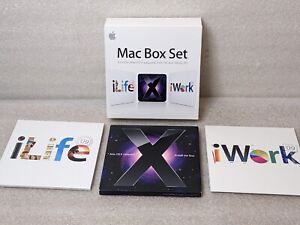 Apple 2009 Mac Trio Box Set: Mac OS X Leopard iLife 09 iWork 09 CDS (U2)