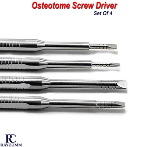 Dental Osteotome Bone Ridge Expansion Chisels Screw Surgery Extraction Tools CE - Picture 1 of 6