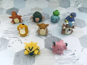 Original Nintendo Pokemon Figures Sliders Roller Ball Oddzone 1999 2000 Bundle - Picture 1 of 12