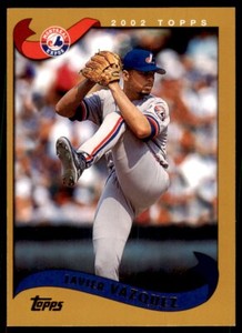 2002 Topps Javier Vazquez Baseball Cards #504