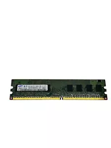 SAMSUNG 1GB, DDR2 1RX8, PC2-6400U-666-12-ZZ, PC2-6400 800Mhz 240-pin DIM - Picture 1 of 5