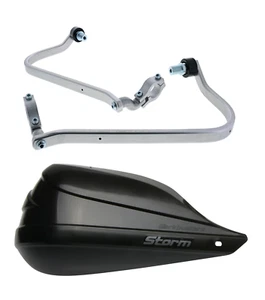 Barkbusters Kit Yamaha T7 700 Tenere 19-24 Hardware and Storm Hand Guards Black - Picture 1 of 4