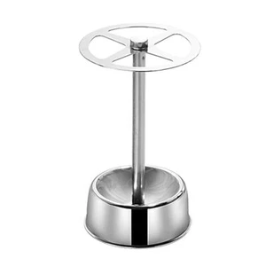 Stainless Steel Toothbrush Holder Stand for Office Bathroom Vanity Countertop - Picture 1 of 6