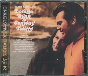 LORETTA LYNN & CONWAY TWITTY - We Only Make Believe - Picture 1 of 3