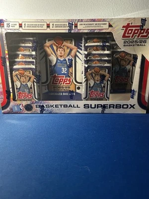 2025-26 Topps Basketball Sealed Superbox Costco Exclusive In Hand Ready To Ship - Image 1 of 2