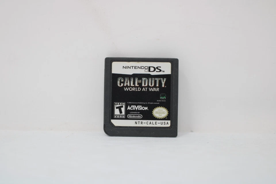 Call Of Duty: World At War (Nintendo DS, 2008) картридж только протестирован и работает - Изображение 1 из 1