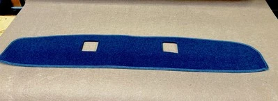 1967-1968-1969-1970-1971-1972 Chevy C-10 Pick Up Dash Cover Navy Blue Carpet - Image 1 of 4